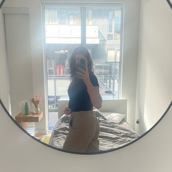 Oatmeal Babaton Pants - Picture 1 of 4